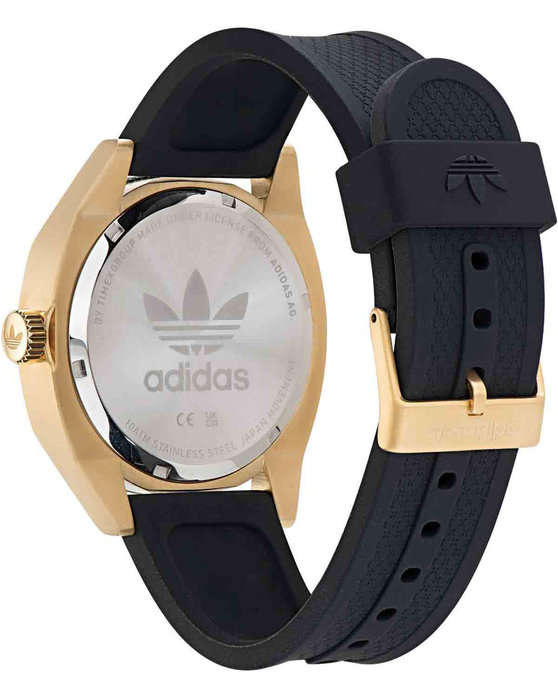 ADIDAS ORIGINALS Edition Two Black Silicone Strap