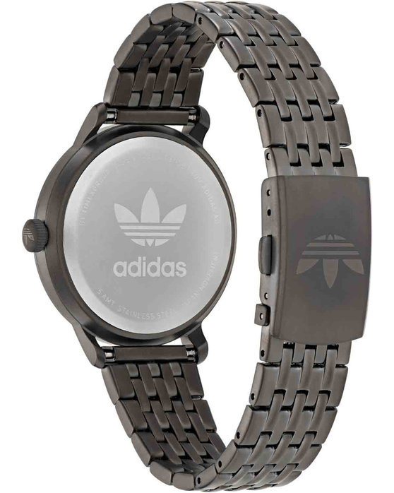 ADIDAS ORIGINALS Code One Grey Stainless Steel Bracelet