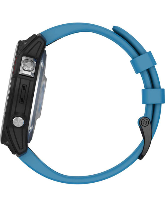 GARMIN Quatix 7 Cirrus Blue Silicone Strap