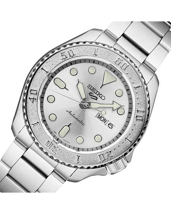 SEIKO 5 Sports Automatic Silver Stainless Steel Bracelet