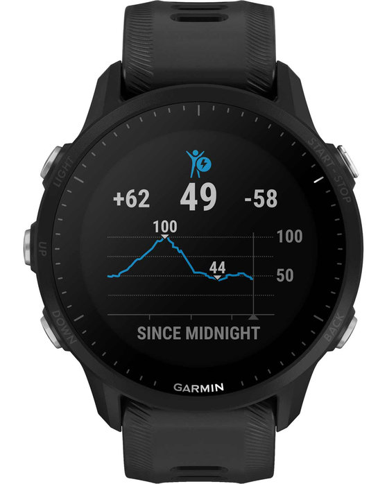 GARMIN Forerunner 955  Black Silicone Strap