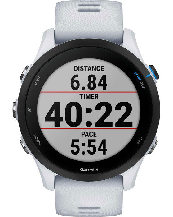 GARMIN Forerunner 255 Music Whitestone Silicone Strap