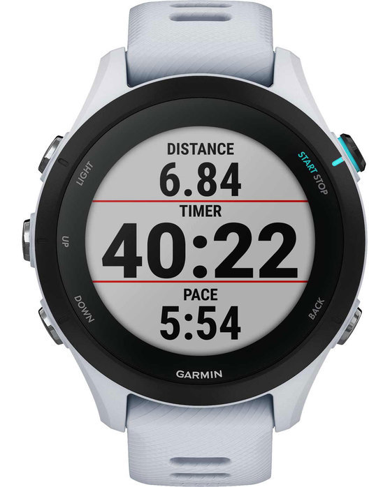 GARMIN Forerunner 255S Music Whitestone Silicone Strap