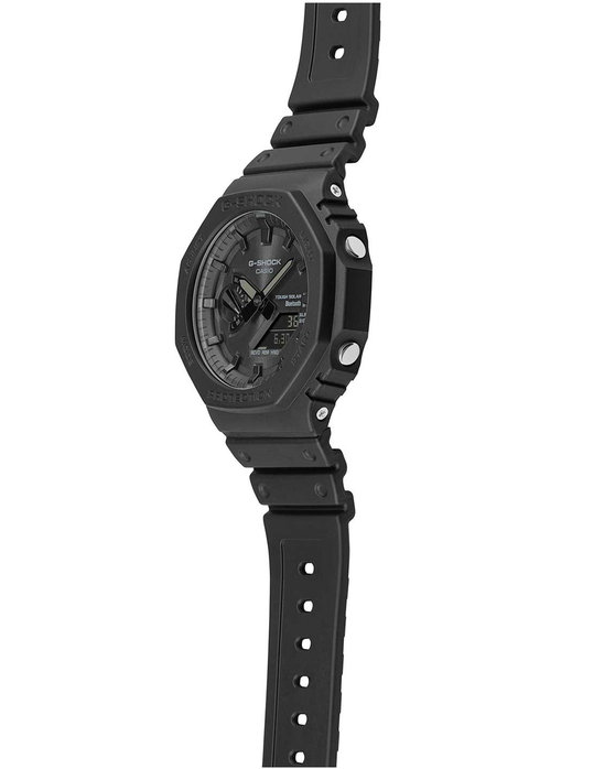 CASIO G-SHOCK Smartwatch Tough Solar Chronograph Black Rubber Strap