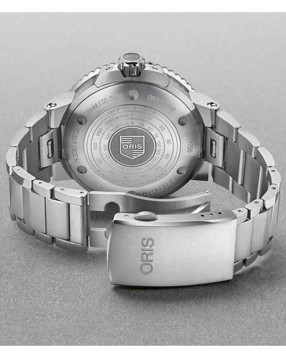 Oris aquis shop stainless steel bracelet