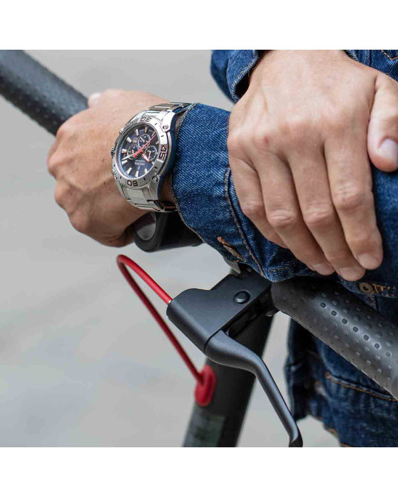 FESTINA Bike Chronograph Silver Stainless Steel Bracelet