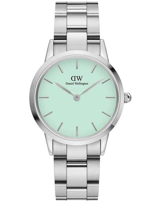 DANIEL WELLINGTON Iconic Link Mint Silver Stainless Steel Bracelet 32mm