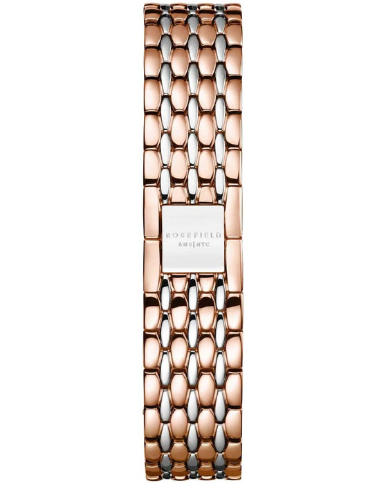 ROSEFIELD The Pearl Edit Two Tone Stainless Steel Bracelet