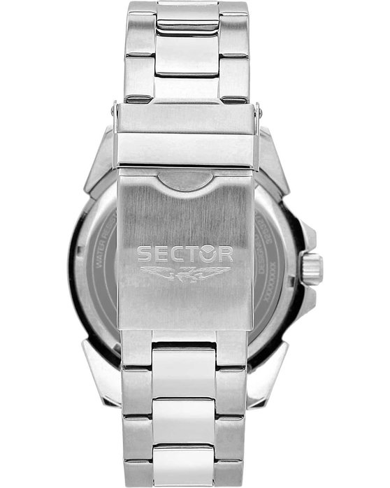 SECTOR 450 Silver Stainless Steel Bracelet