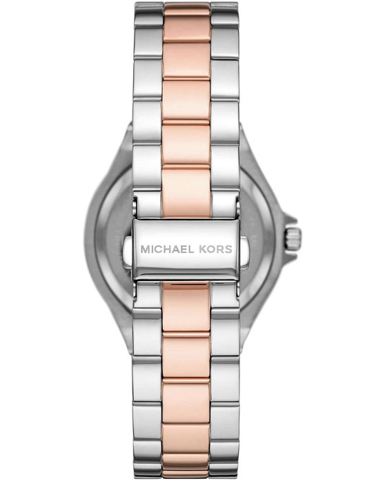 Michael KORS Lennox Crystals Two Tone Stainless Steel Bracelet