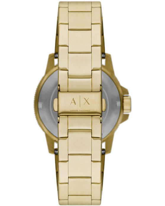 ARMANI EXCHANGE Leonardo Gold Stainless Steel Bracelet