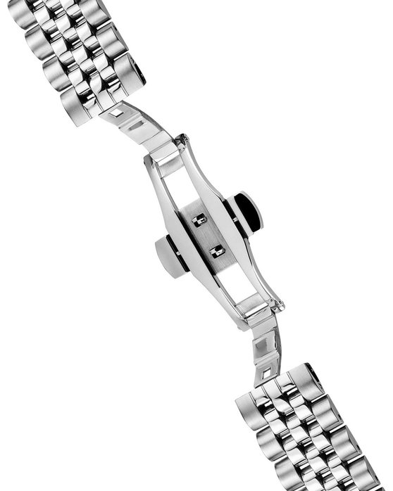 INGERSOLL Charles Automatic Silver Stainless Steel Bracelet