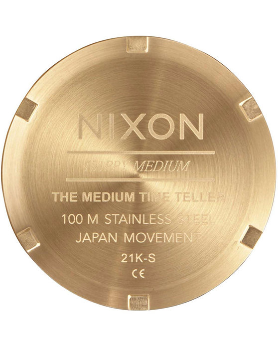 NIXON Time Teller Gold Stainless Steel Bracelet