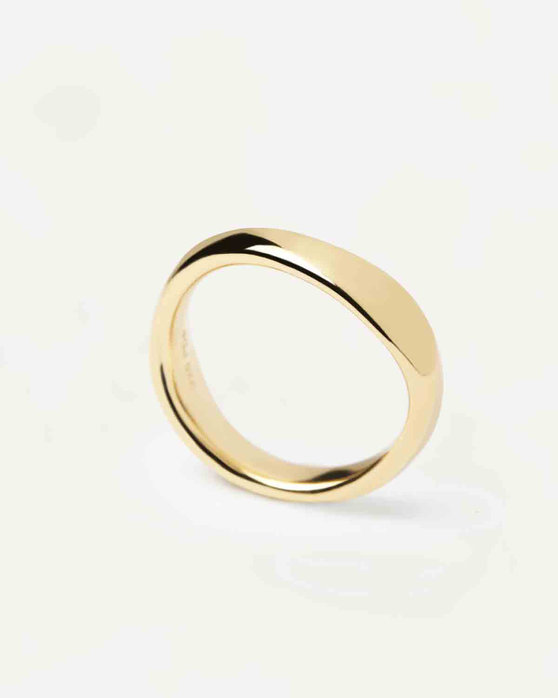 Δαχτυλίδι PDPAOLA Motion Pirouette Gold Ring από επιχρυσωμένο (18Κ) Ασήμι 925 (No 52)