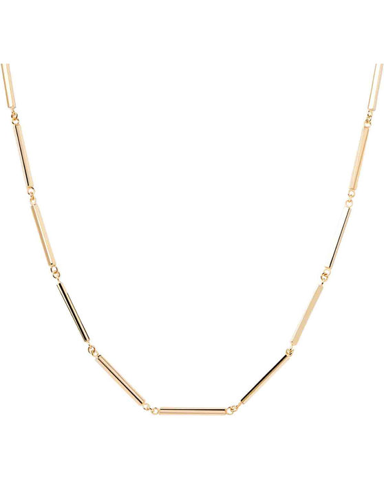 Κολιέ PDPAOLA Carry-Overs Bar Chain Gold Necklace από επιχρυσωμένο (18Κ) Ασήμι 925