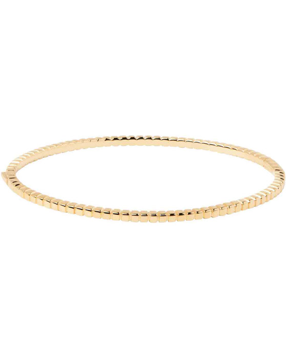 PDPAOLA Carry-Overs Lea Gold Bangle made of 18ct-Gold-Plated Sterling Silver
