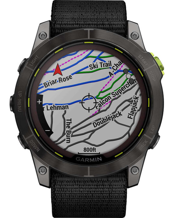 GARMIN Enduro 2 Solar Carbon Grey DLC Titanium with UltraFit Nylon Strap