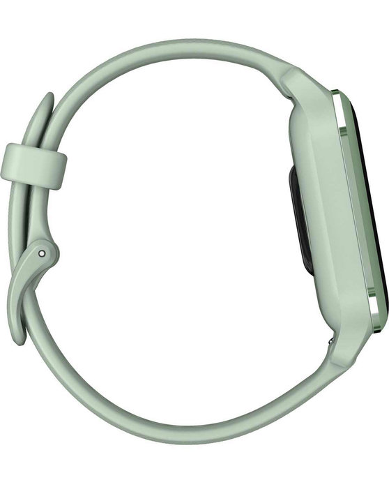 GARMIN Venu Sq 2 Metallic Mint Bezel with Cool Mint Silicone Band