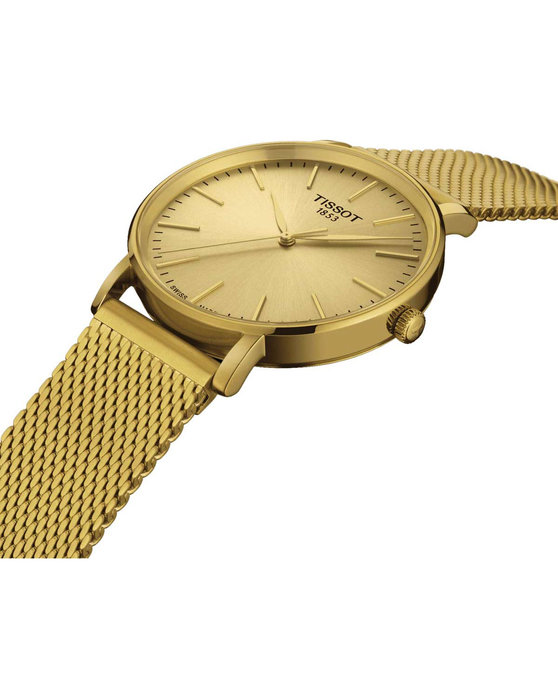 TISSOT T-Classic Everytime Gold Stainless Steel Bracelet