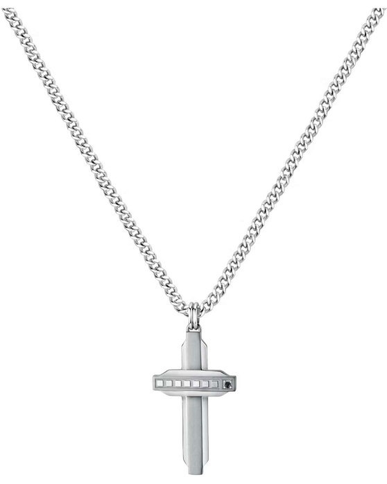 SECTOR Premium Stainless Steel Necklace with Cross
