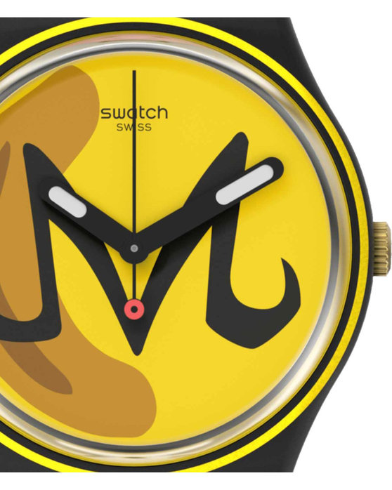 SWATCH x DRAGONBALL Z MAJIN BUU Multicolor Silicone Strap