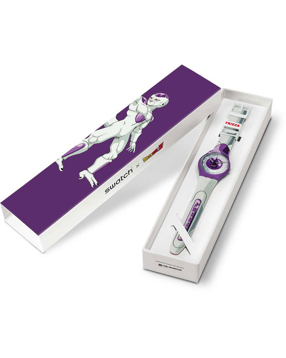 SWATCH x DRAGONBALL Z FRIEZA Multicolor Silicone Strap