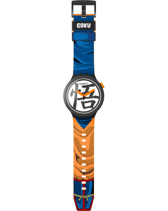 SWATCH x DRAGONBALL Z GOKU Multicolor Silicone Strap