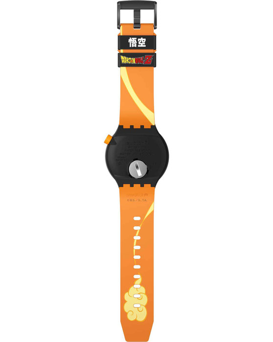 SWATCH x DRAGONBALL Z GOKU Multicolor Silicone Strap