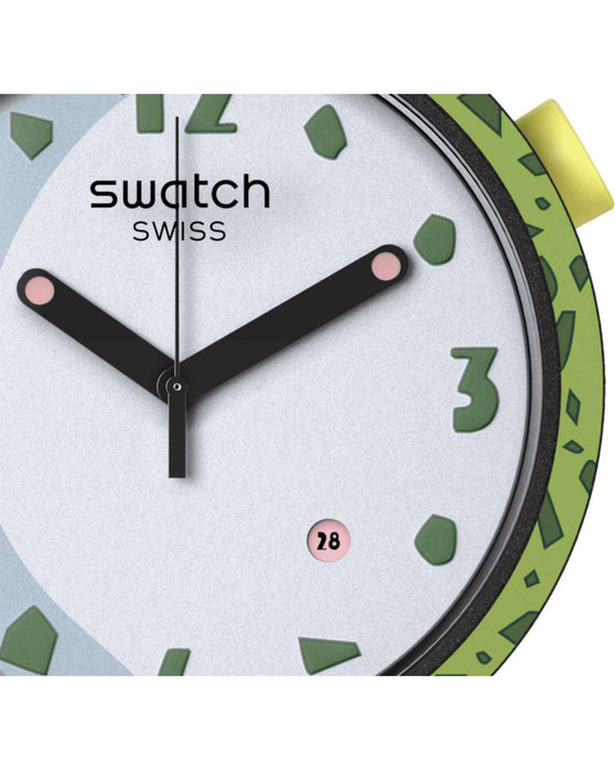 SWATCH x DRAGONBALL Z CELL Multicolor Silicone Strap