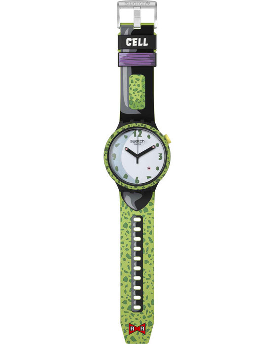 SWATCH x DRAGONBALL Z CELL Multicolor Silicone Strap