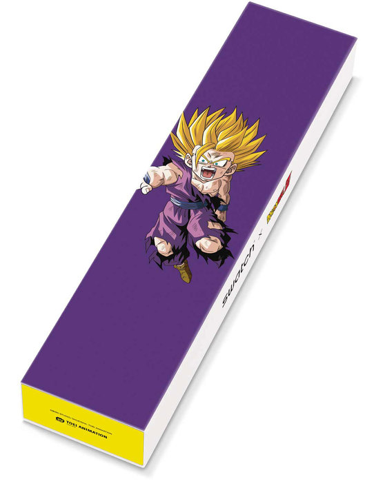 SWATCH x DRAGONBALL Z GOHAN Multicolor Silicone Strap