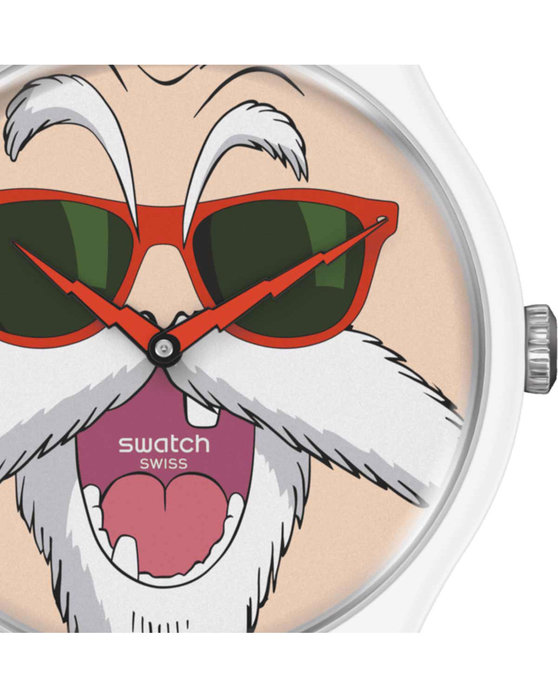 SWATCH x DRAGONBALL Z KAMESENNIN Multicolor Silicone Strap