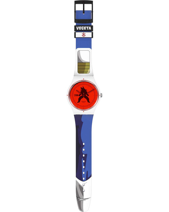 SWATCH x DRAGONBALL Z VEGETA Multicolor Silicone Strap