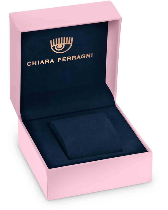 CHIARA FERRAGNI Love Parade White Rubber Strap