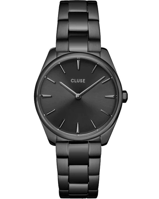 CLUSE Feroce Petite Black Stainless Steel Bracelet