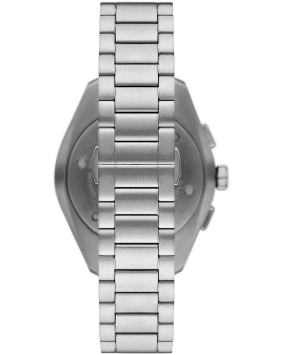 Emporio ARMANI Claudio Chronograph Silver Stainless Steel Bracelet