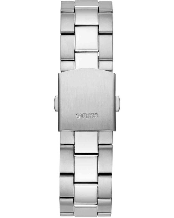 GUESS Axle Silver Stainless Steel Bracelet