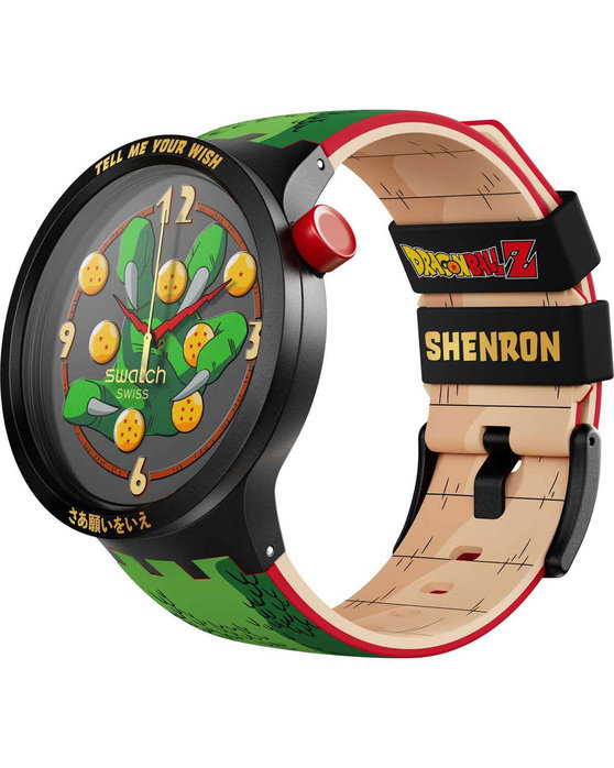 SWATCH x DRAGONBALL Z SHENRON Multicolor Silicone Strap