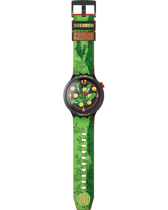 SWATCH x DRAGONBALL Z SHENRON Multicolor Silicone Strap