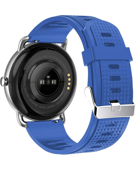 DAS.4 SG65 Smartwatch Blue Silicone Strap