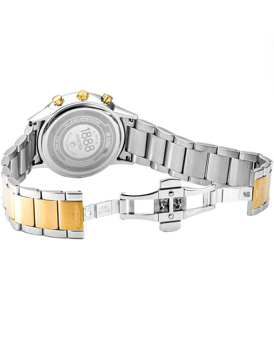 ROAMER R-Line Two Tone Stainless Steel Bracelet