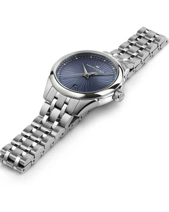 HAMILTON Jazzmaster Silver Stainless Steel Bracelet