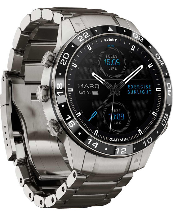 GARMIN MARQ Aviator (Gen 2) Grey Titanium Bracelet