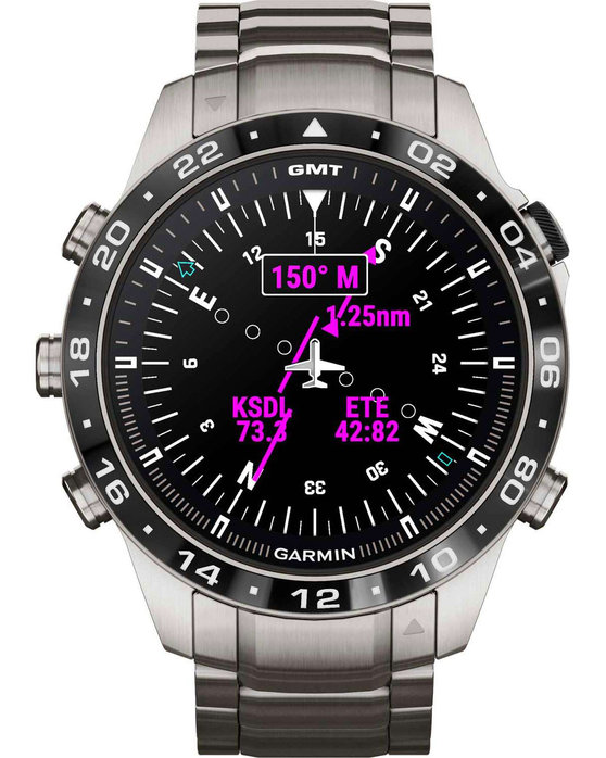 GARMIN MARQ Aviator (Gen 2) Grey Titanium Bracelet