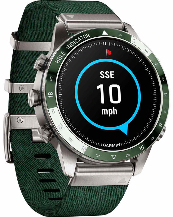 GARMIN MARQ Golfer (Gen 2) Green Synthetic Strap