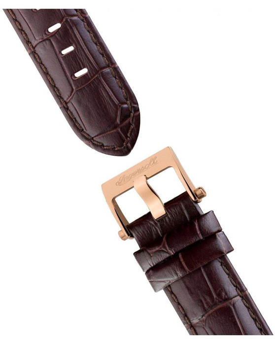 INGERSOLL Swing Automatic Brown Leather Strap