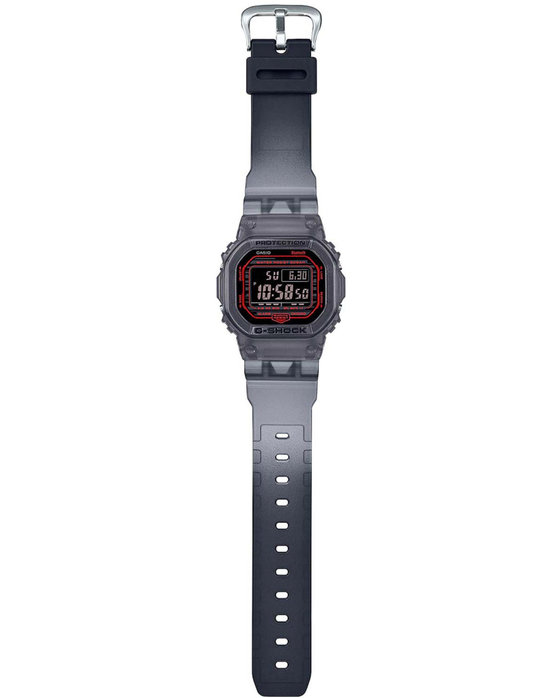 CASIO G-SHOCK Smartwatch Chronograph Grey Rubber Strap