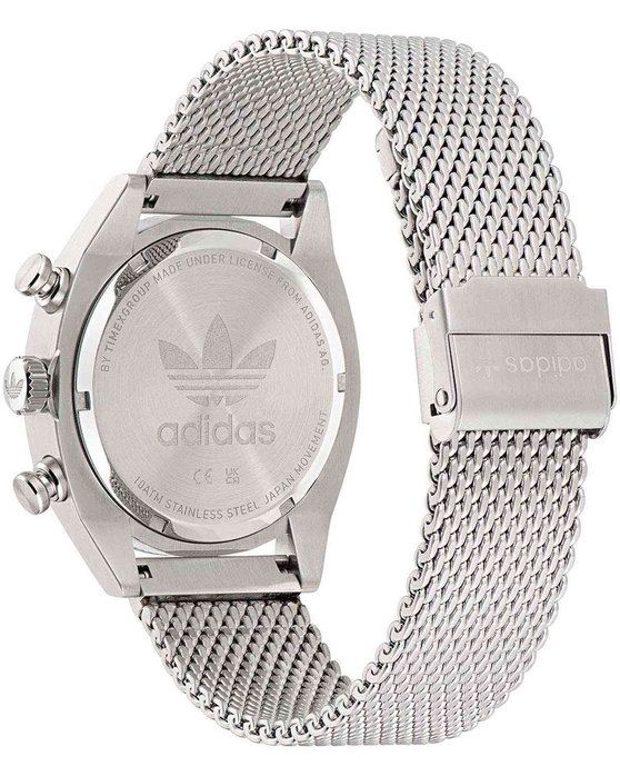 ADIDAS ORIGINALS Edition Two Chronograph Silver Stainless Steel Bracelet