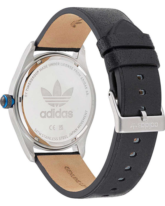 ADIDAS ORIGINALS Code Four Black Leather Strap