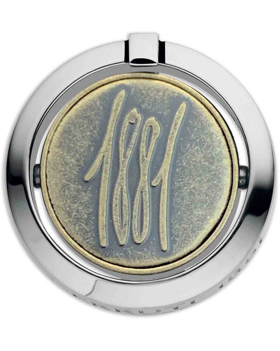 Μανικετόκουμπα CERRUTI Medallion από ανοξείδωτο ατσάλι